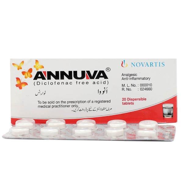 Annuva Tablets 50mg 2X10's